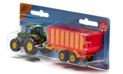 CLAAS mit Silagewagen