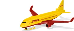 DHL Frachtflugzeug mit Zubehör