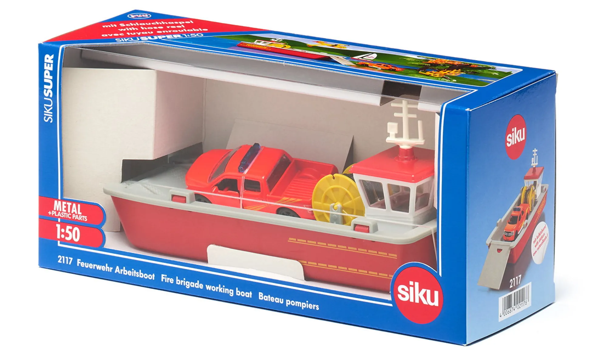Feuerwehr Arbeitsboot