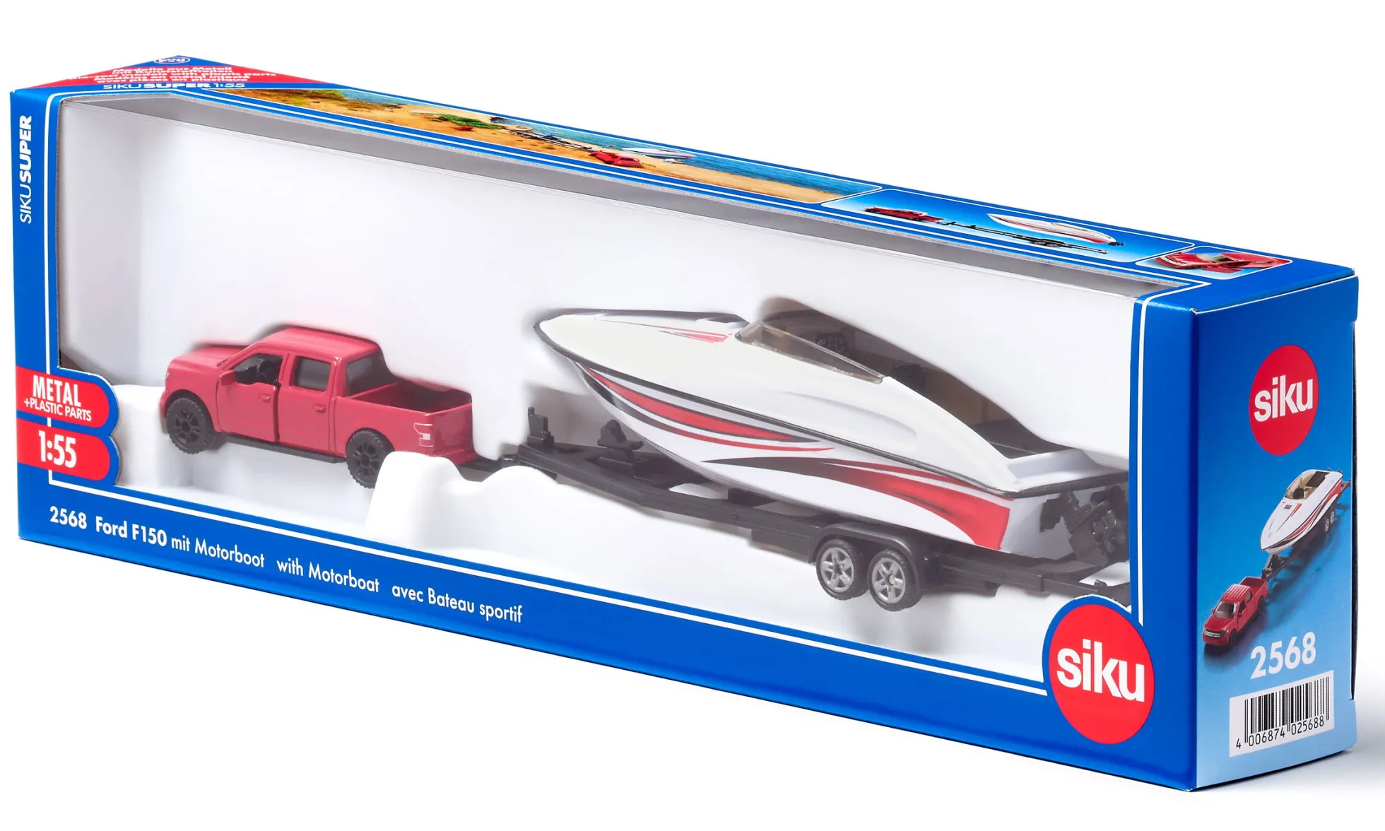 Ford F150 mit Motorboot