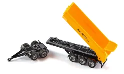 JCB Traktor mit Dolly und Kippmulde