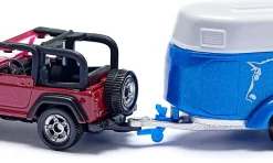 Jeep® mit Pferdeanhänger
