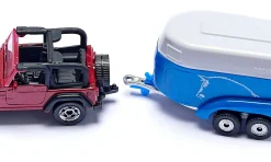 Jeep® mit Pferdeanhänger