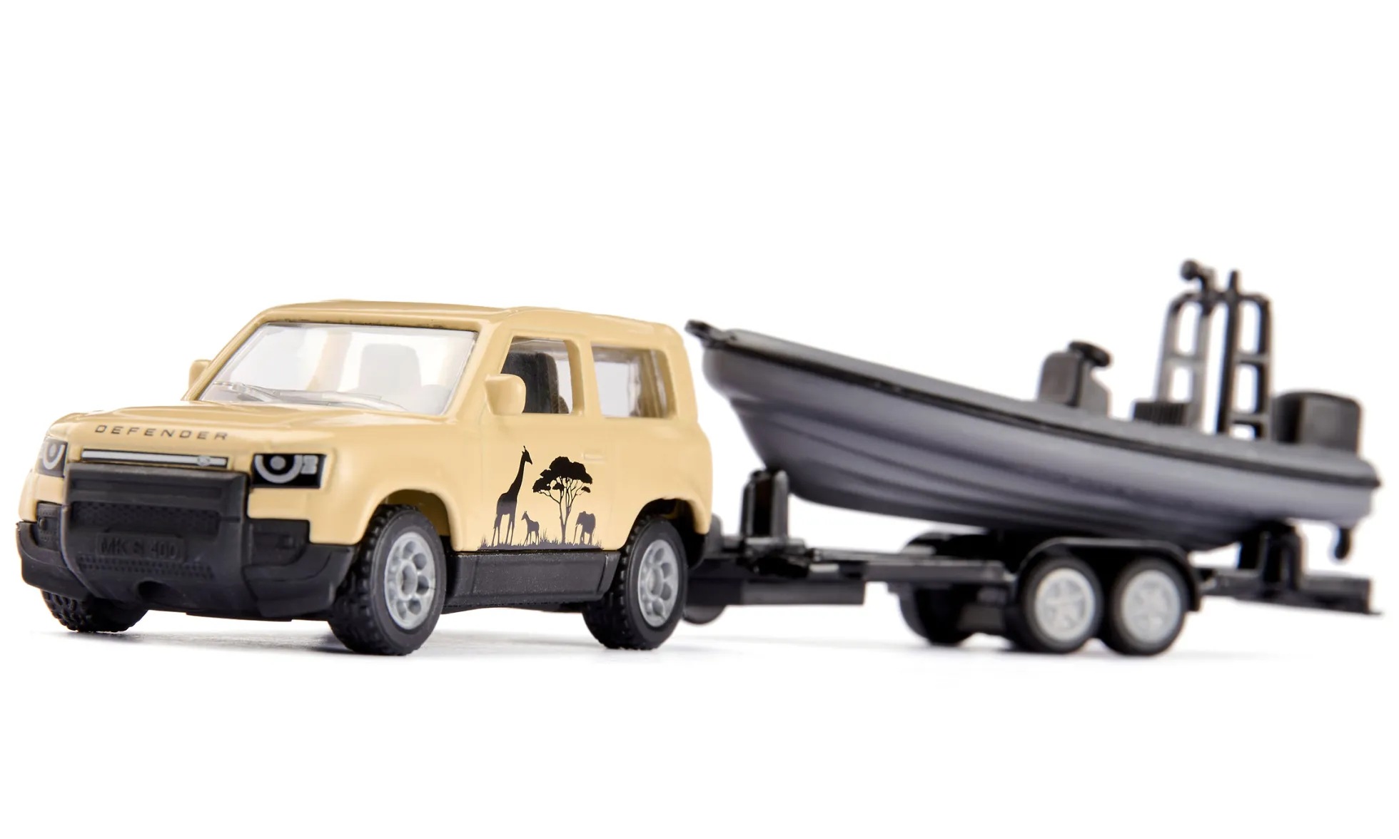 Land Rover Defender „Safari“ mit Boot