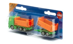 LKW mit Kippmulde und Kippanhänger