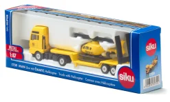 MAN Lkw mit ÖAMTC Helikopter