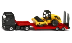 MAN Lkw mit Straßenwalze