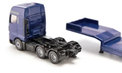 MAN LKW mit Tieflader und JCB Radlader