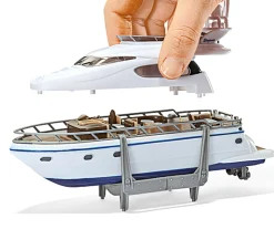 MAN Schwertransport mit Yacht