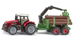 Massey Ferguson mit Forstanhänger