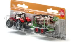 Massey Ferguson mit Forstanhänger