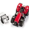 Massey Ferguson Traktor mit Anhänger