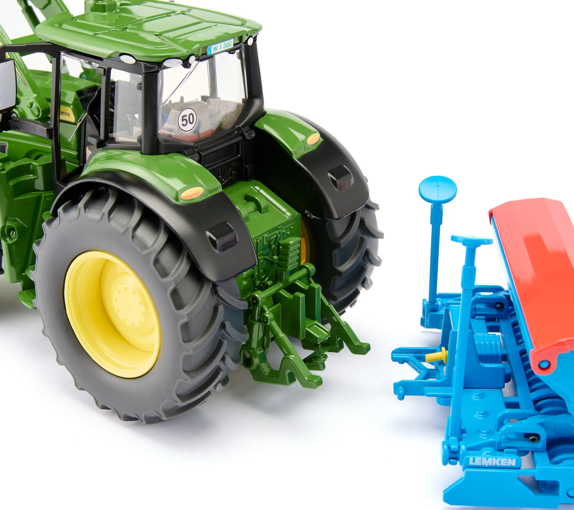 siku John Deere 6M 220 mit Frontlader
