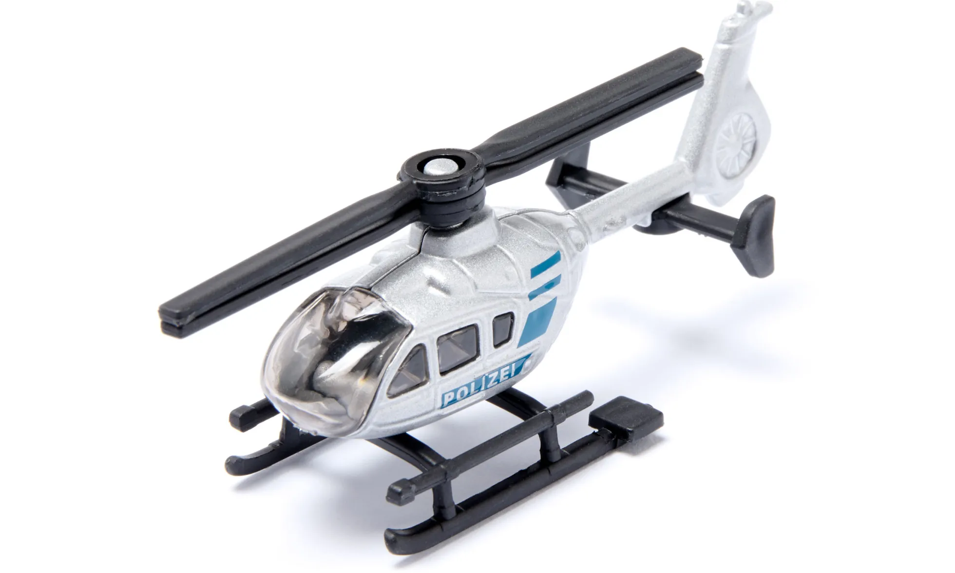 siku MAN Lkw mit Polizei Helikopter