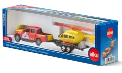 siku Nissan Navara mit Helikopter
