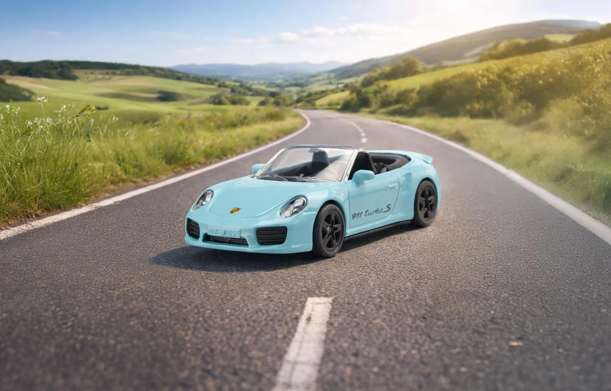 siku Porsche 911 Turbo S Cabriolet